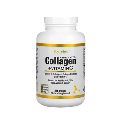 Hydrolyzed Fish Collagen - Marine Collagen, Skin Health, Anti-aging Antioxidant, ‌supports Joint and Bone Health