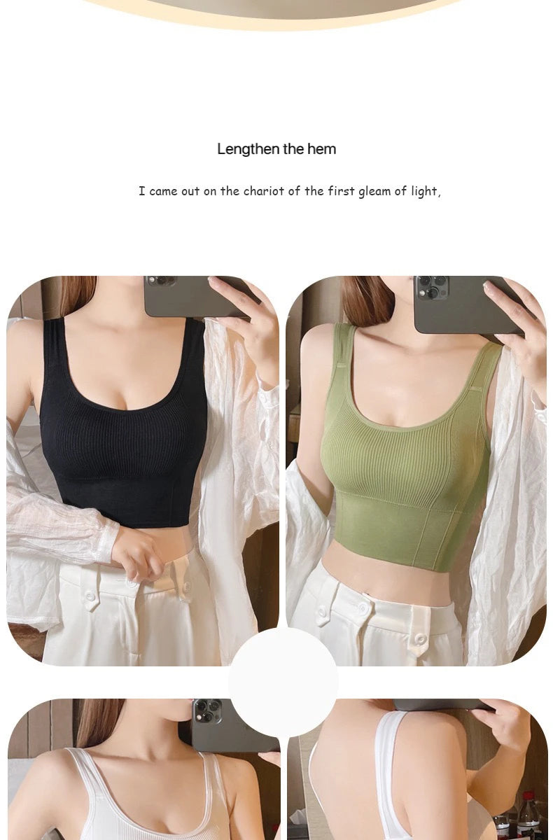 1pcs Women Breathable Sports Bra Female Fitness Top Seamless Yoga Bra Shockproof Crop Top Push Up Sport Bra Lady Gym Workout Top