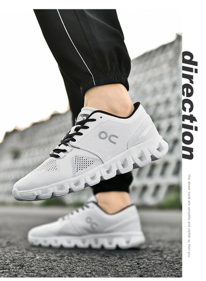 Men's Breathable Casual Sneakers Air Mesh Running Shoes Lightweight Summer Outdoor Sports Zapatillas for Male Large Size 39-46