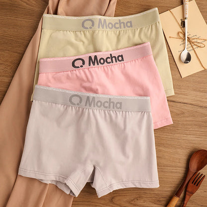 3PCS/Pack 100% Cotton Comfortable Soft Antibacterial Women's Panties Female Safety Underwear Hygroscopic Breathable Lingerie