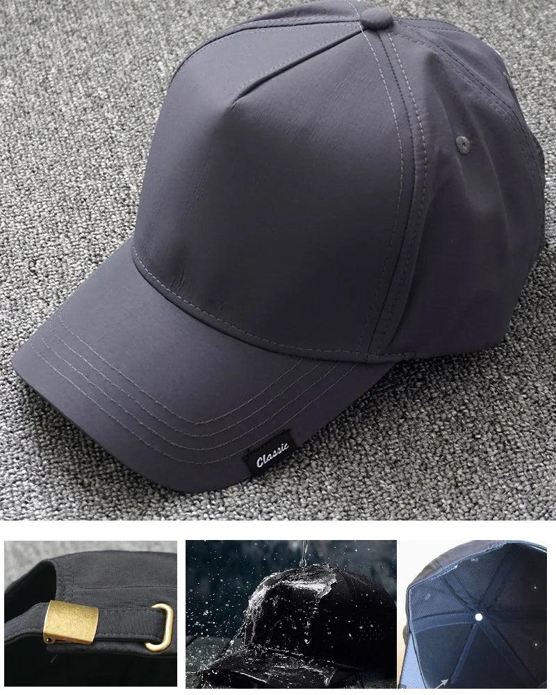 Big Head Man Large Size Mesh Baseball Hats Outdoors Plus Size Sport Caps Dad Oversize Trucker Cap 56-61cm 62-66cm