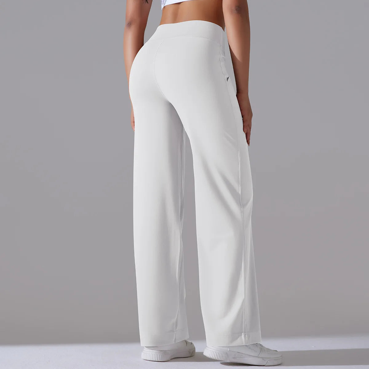 Yoga Straight Leg Sweatpant Straight Leg Women's Loose Tracksuit Pants Wide Leg Outdoor Gym Runing Casual Tracksuit Pants