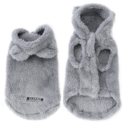 Fleece Warm Cat Costume For Winter Autumn Cute Soft Cats Clothes For Small Medium Dog Kitty Kitten Sweater Funny Pet Coat Sphynx