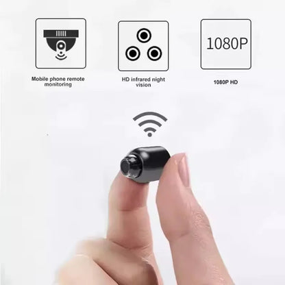 1080P HD Mini WiFi Camera Indoor Safety Security Surveillance Baby Monitor Night Vision Camcorder IP Cam Audio Video Recorder