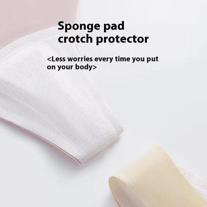 3PCS Seamless Camel Toe Prevention Panties - Invisible No Show Underwear for Yoga, Gym & Leggings (Women's Workout Underwear)