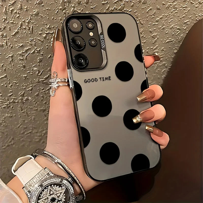 Love Heart Pattern Hard Case For Samsung S26 S25 Ultra S23 FE S22 S24 A57 A55 5G A56 A54 A53 A52S A36 A35 A34 A25 A16 Case Cover
