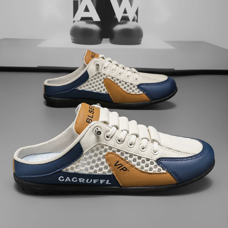 Men's Fashion Multi-Functional Casual Shoes - Durable and Comfortable Sports Sandals with Soft Insole, Breathable Fabric Lining,