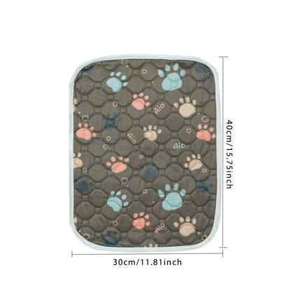 BIAI Winter New non-slip Mat for Pets Waterproof Dog Pee Pad Breathable Cat Mat Washable Pet Diaper Pad High Absorbent Pet Mat