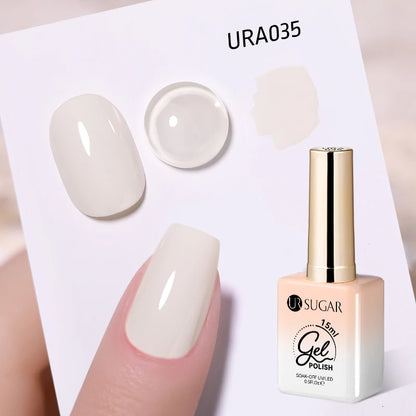 Jelly Gel Polish - Eco Friendly Semi Permanent UV LED Nail Polish for Salon Use