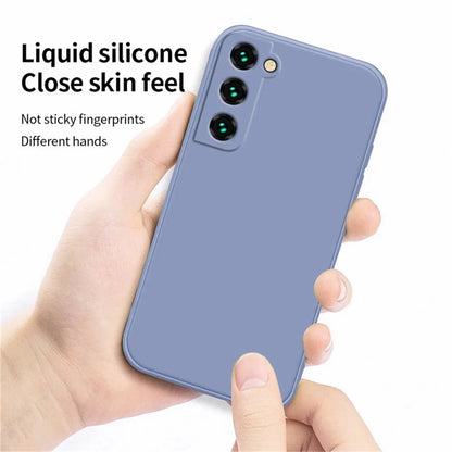Delicate Liquid Silicone Camera Lens Protector Case For Samsung A17 A16 A56 A36 A15 S23 S24 S25 S26 UItra Plus Funda Coque Cover