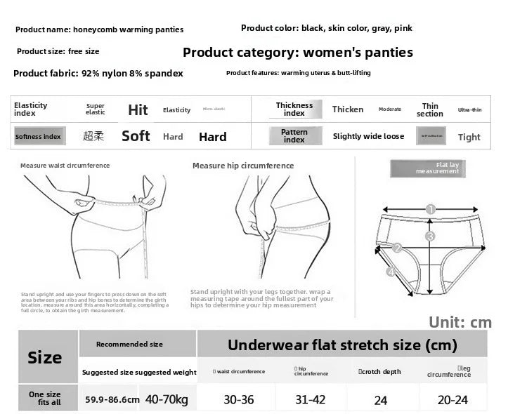 3PCS/set Universal Underwear Woman High Waist Women's Panties Comfort Cotton Brief Breathable Panty Underpants for Ladies