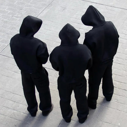 Men's New Sportswear Set | Trendy 2-Piece (Hoodie & Pants) for Outdoor Basketball