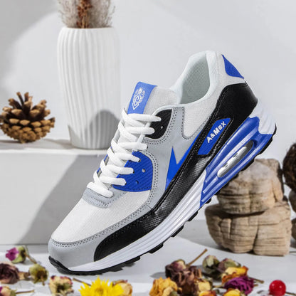 Men's Running Shoes Breathable Air Cushion Sneakers Athletics Sport Trainer Tennis Basketball Shoes