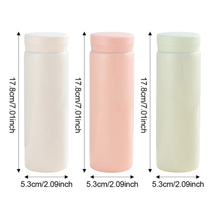 280ml stainless steel insulated cup, portable vacuum water bottle, suitable for outdoor travel, school, office, exquisite gifts