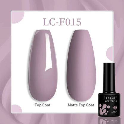 Gel Nail Polish - LILYCUTE UV Gel Varnish 7ML | Soak Off, Long Lasting Colors