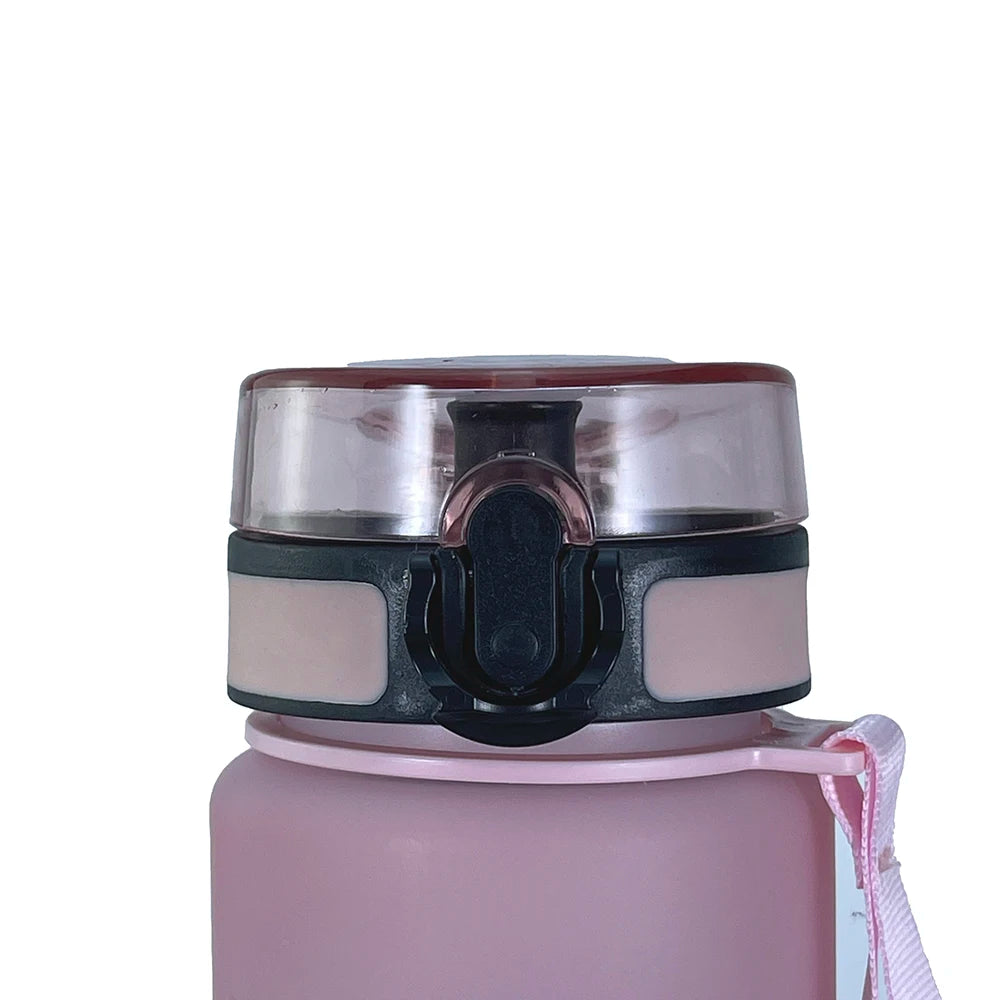 Large Capacity Motivational Sports Water Bottle 500ML/1000ML - Leak Proof Portable Reusable Cup for Gym Outdoor Travel