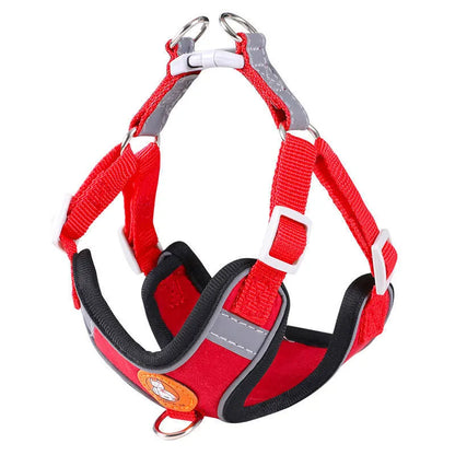 Adjustable dog harness no pull cute cat soft walking leash set pet dog vest vest teddy beagle suitable for small and medium dogs