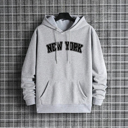 2025 Hot Sale Mens Sportswear 2pcs Set Hoodie and Sweatpants Autumn Winter Daily Casual Sporty Jogging Suit Urban Fashion Outfit