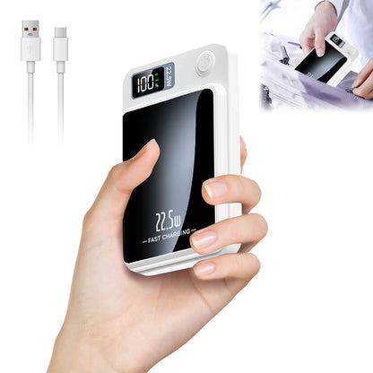 10000mAh Magnetic Wireless Power Bank PD22.5W Fast Charging Portable External Battery Adapter For Magsafe iPhone Huawei Samsung