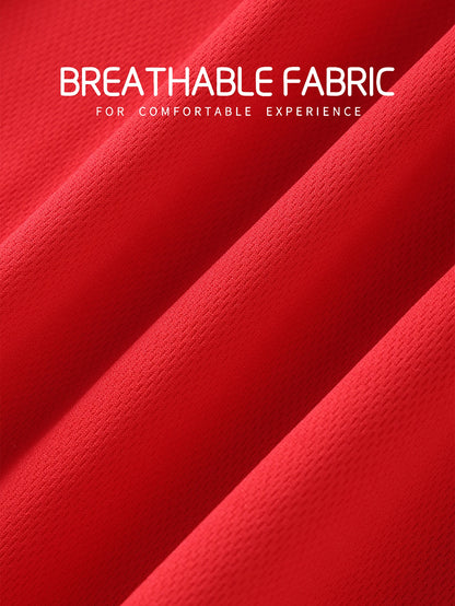 Men's Quick-Dry Running T-Shirt – Breathable Round-Neck Top