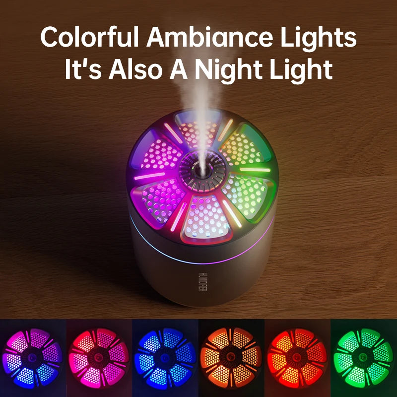 Mini Air Humidifier  Aromatherapy Diffuser - 180ML Essential Oil Spray for Home  Car