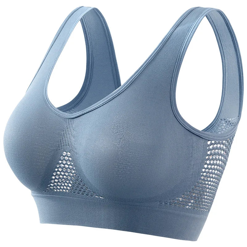 Push-Up Bras Seamless Bra Wire Free Breathable Brassiere - Comfortable Sports Bralette S-5XL
