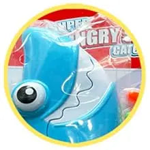 Shark Grabber Bath Toys with Teeth Biting Action Include 4 Toy Fish, Swim Toys Pool Bathtub for Kids Boys Girls Toddlers,gift