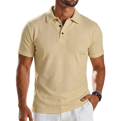 Men's Ice-Silk Polo Shirt – Lightweight Quick-Dry Breathable Top