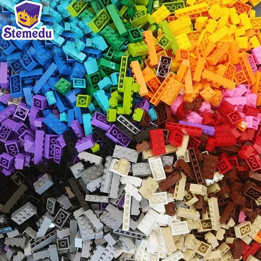 Building Blocks Bulk - Small Building Blocks Color Sorted Bricks Toy Kit - ZOOMNSTORE