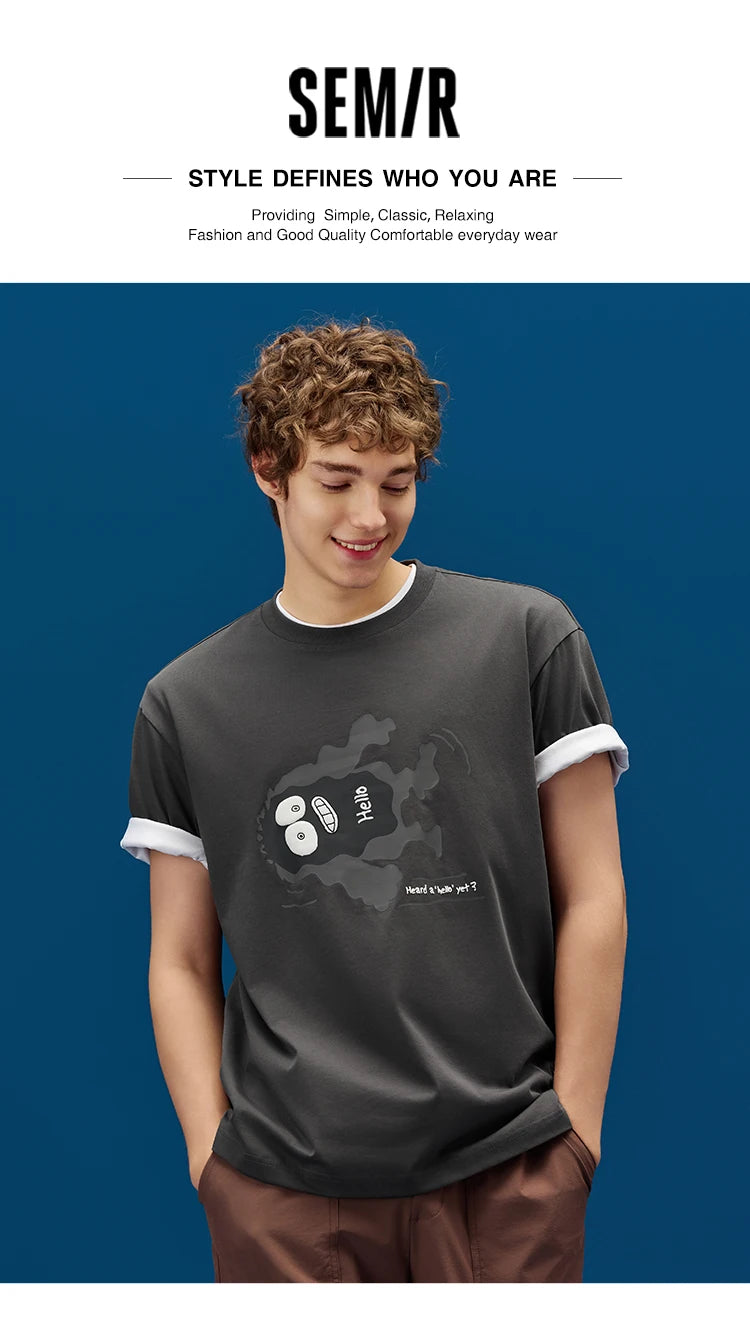 Men's Quick-Dry Cool-Feel T-Shirt – Short Sleeve Summer Tee