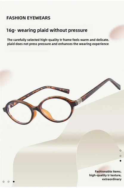 Oval Reading Glasses - Classic Oval Frames With Photochromic Lenses For Women Small Frames