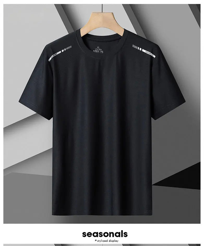 Women's Running T-Shirt – Reflective Quick-Dry Ice-Silk Sports Tee