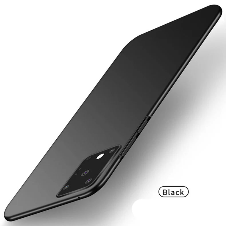 Ultra Thin Frosted Case For Samsung Galaxy S25 S24 S23 S22 S21 S20 S26 Ultra Plus FE Utr Hard Plastic Back Cover Carcasa Funda +