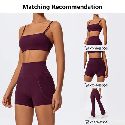 Women Gym Workout Set – Two Piece Activewear with Quick Dry Sportswear & Breathable Bra