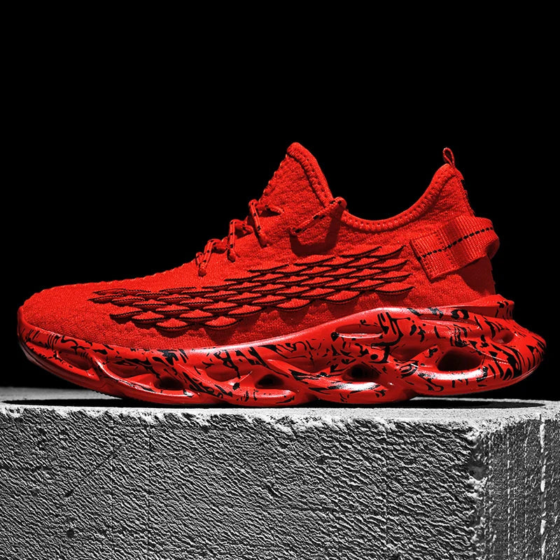 Men Casual Sneakers - Breathable Mesh Shoes With Durable TPU Outsole & Lightweight Design