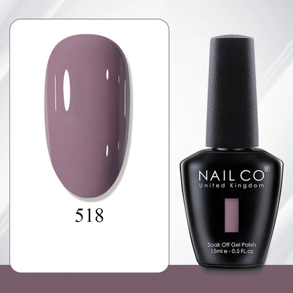 HEMATPO Free Top  Base Coat Nail Gel - 15ml Semi-Permanent Soak Off UVLED Varnish