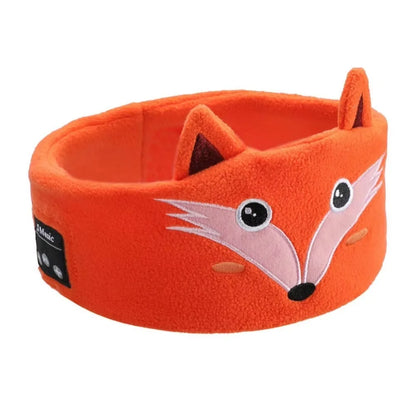 Soft Plush Bluetooth Headphones Eye Mask Elastic Eye Mask Volume Limited Children's Sleep Earphones Comfortable Wear