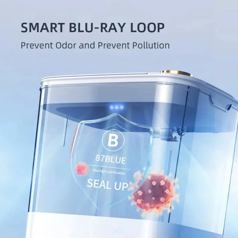 Smart Sensor Trash Can - 20L Automatic Wastebin with Type-C Charging for Kitchen and Bathroom