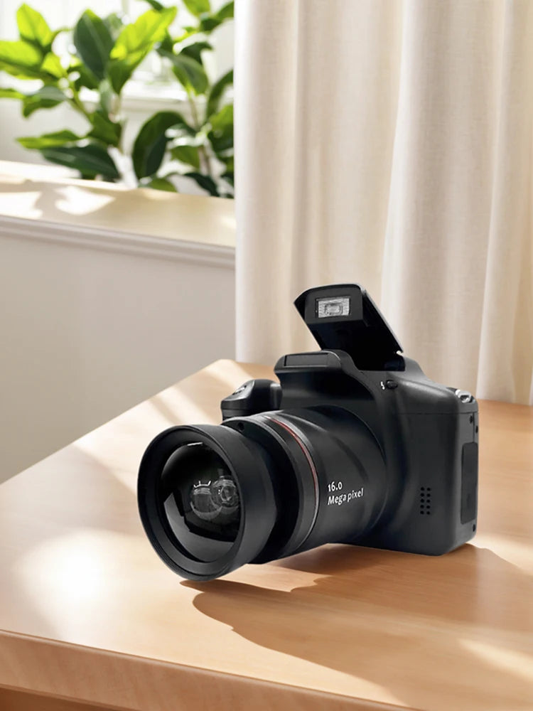 16MP Digital Camera – Vlogging Camera with 2.4 Inch LCD Screen & 16X Digital Zoom
