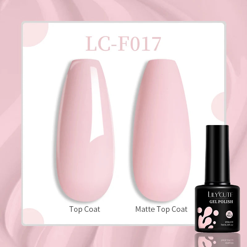Gel Nail Polish - LILYCUTE UV Gel Varnish 7ML | Soak Off, Long Lasting Colors
