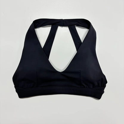 New Summer Women's Halter Sport Bra Shockproof Gym Running Bra Beautiful Back Yoga Crop Top Summer New Female Underwear