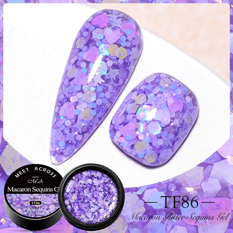 Pink Dried Flower Gel Nail Polish - Natural Flower Fairy Art Soak Off UVLED Varnish