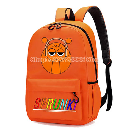 Anime Cartoon School Backpack - Waterproof Oxford Cloth Bookbag for Kids - ZOOMNSTORE