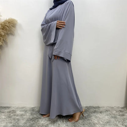 Modest Abaya Dress Ramadan Kaftan For Women | Elegant Muslim Maxi Robe