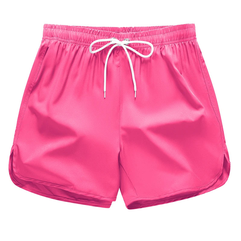 Women's Summer Vacation Beach Shorts Casual Quick Dry Board Shorts with Split Hem Beachwear Swimwear Swimsuit Bathing Suit