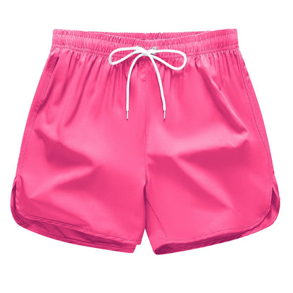 Women's Summer Vacation Beach Shorts Casual Quick Dry Board Shorts with Split Hem Beachwear Swimwear Swimsuit Bathing Suit
