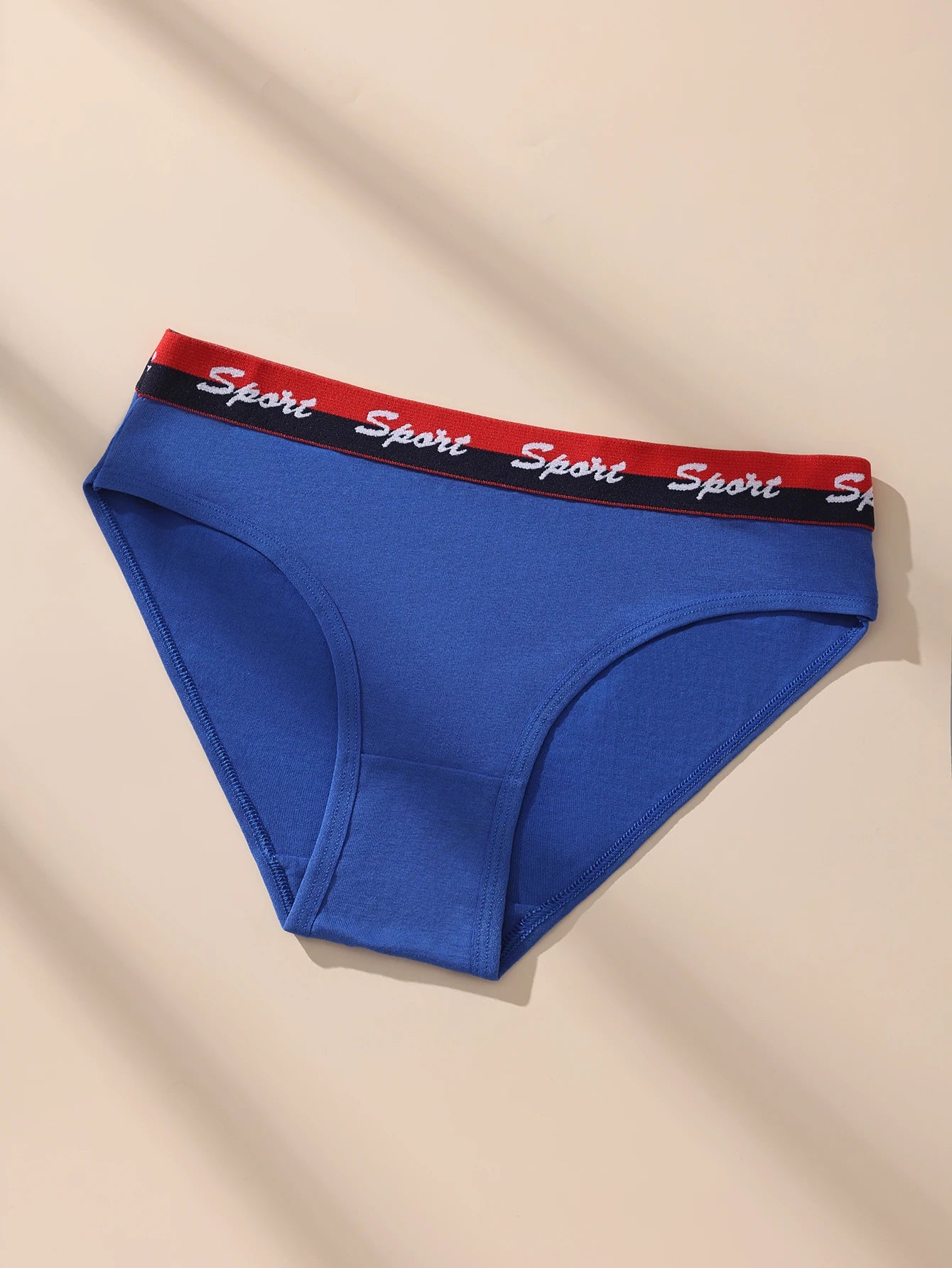 7Pcs Women Panties Breathable Underwear Soft Cotton Girls Underpants Low Waist Panty Sports Girls Briefs Sexy Female Lingerie