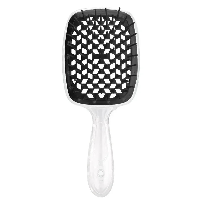 Tangled Hair Comb Detangling Hair Brush Massage Combs Hollow Out Wet Curly Hair Brushes Barber Comb Salon Hair Styling Tools