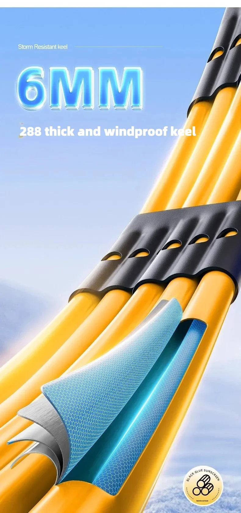 Stormproof Windproof Automatic Folding Rain Umbrella for Men, Large Strong Reinforced 288 Bone, Sun UV UPF50+ Parasol