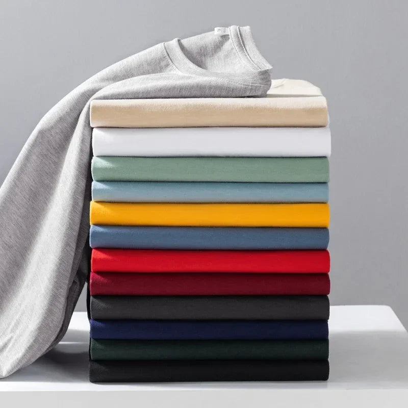 Men's Long Sleeve T-Shirt - Cotton Casual Tee | Breathable Summer Wear